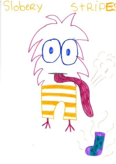 Monster drawing entries: By Esme, aged 10