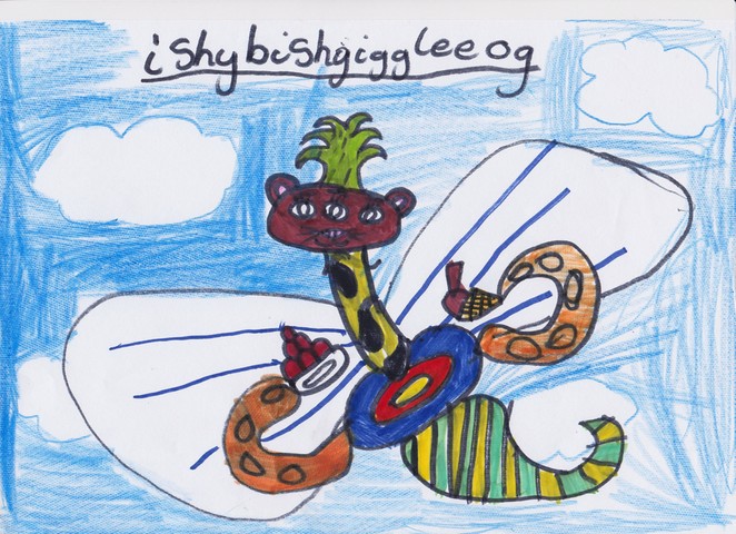 Monster drawing entries: By Kika, aged 6