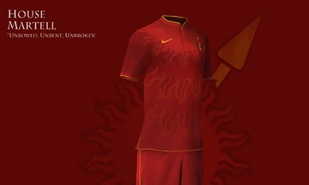 Game of Thrones World Cup uniform