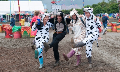 Glastonbury crowd
