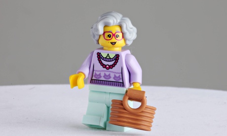 Lego Grandma figurine