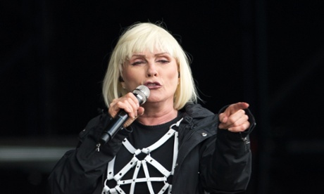 Debbie Harry and Blondie played to one of the biggest crowds of the festival