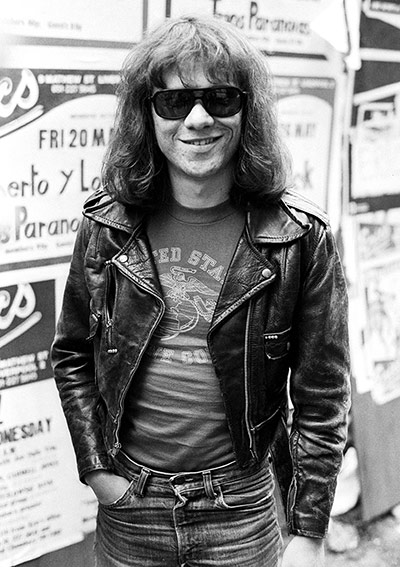 Tommy Ramone: Tommy Ramone in 1977