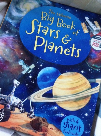 Family book reviews: The Usborne Big Book of Stars and Planets