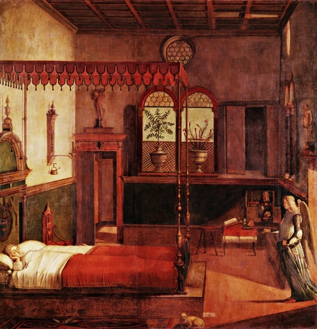 Dream of St Ursula by Vittore Carpaccio