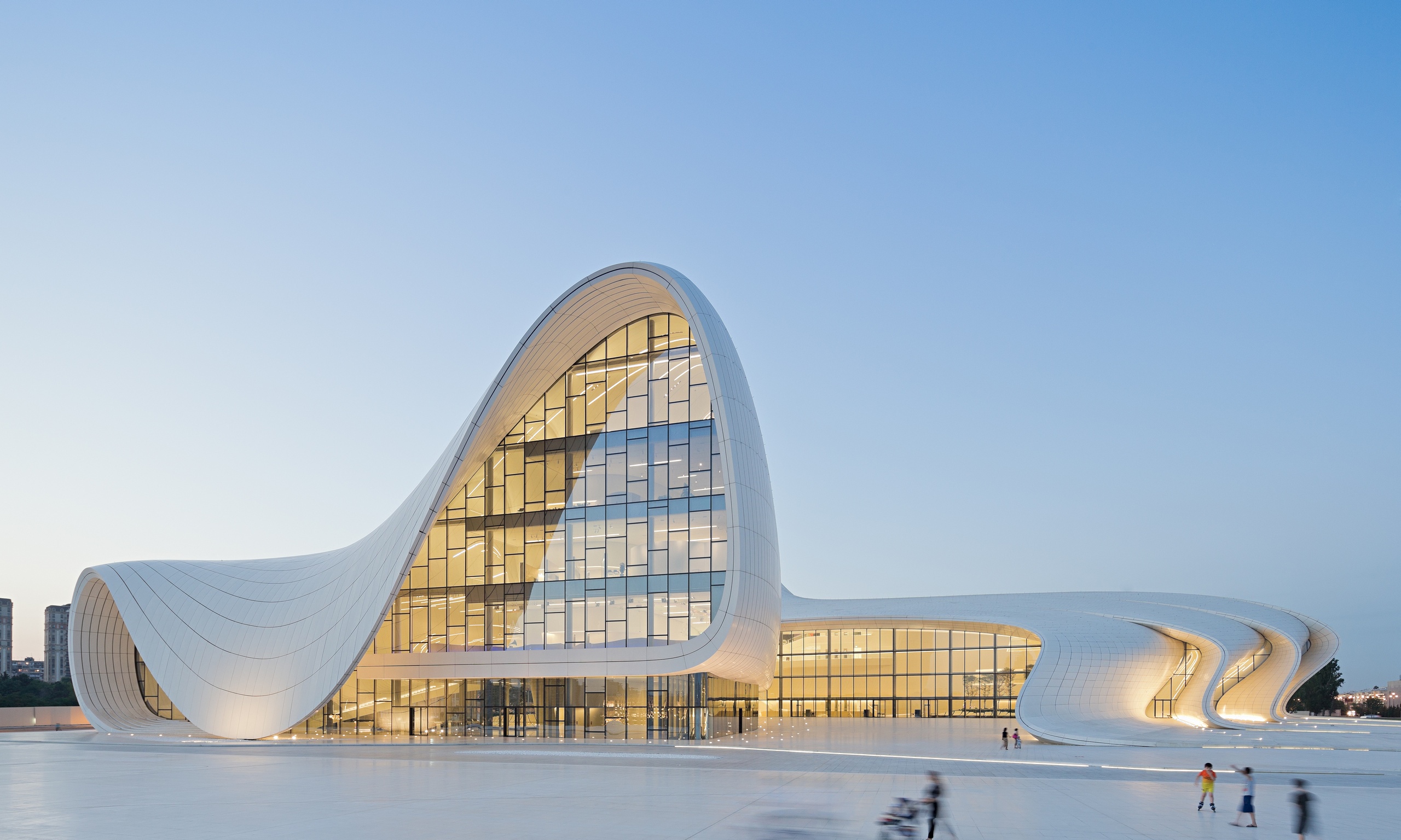 It is Zaha Hadid's duty to look at human rights issues ...