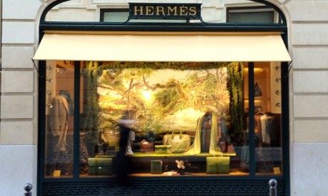 Hermes shop in Paris