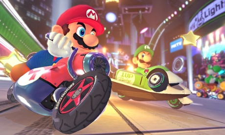 Nintendo's star gets wheels in Mario Kart 8.