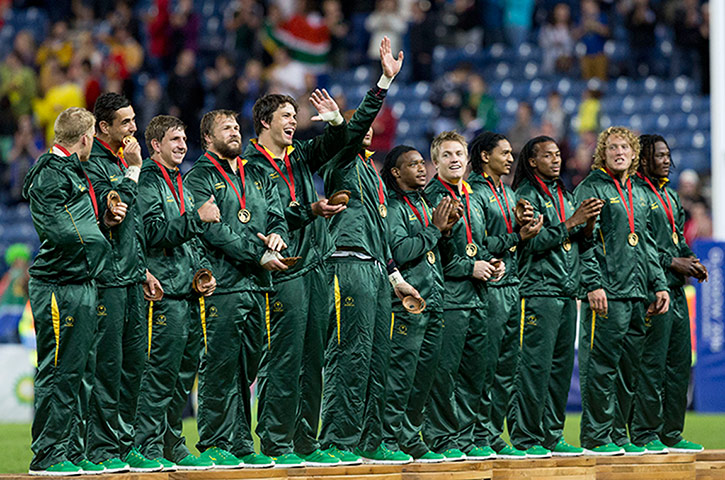 Rugby Sevens TJ: The gold medals for the South Africa team