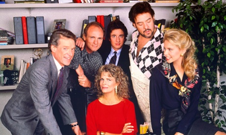 The cast of Murphy Brown

