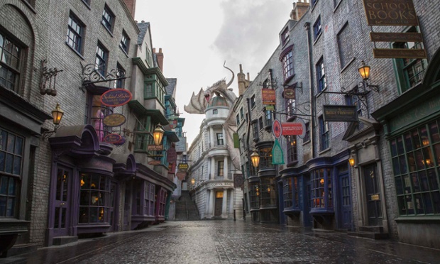 harry potter park expands as universal adds diagon alley – in