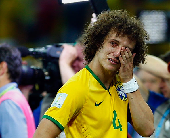 brazil mourns: It's all too much for David Luiz