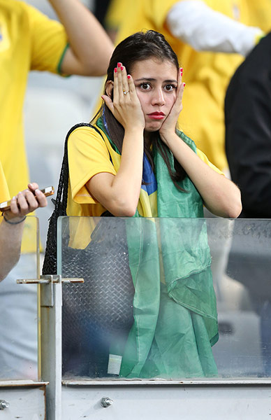 football-: Brazil v Germany - Estadio Mineirao