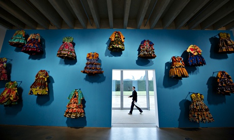 Yinka Shonibare's Frabric-ation exhibition at the Yorkshire Sculpture ParK