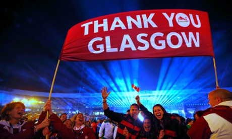 Commonwealth Games 2014: the closing ceremony - in pictures