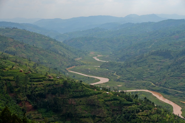 Ngororo River, Rwanda.