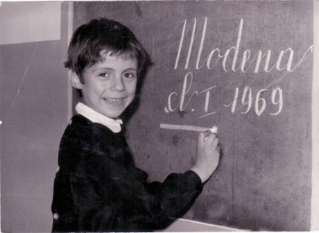 Massimo Bottura in Modena in 1969