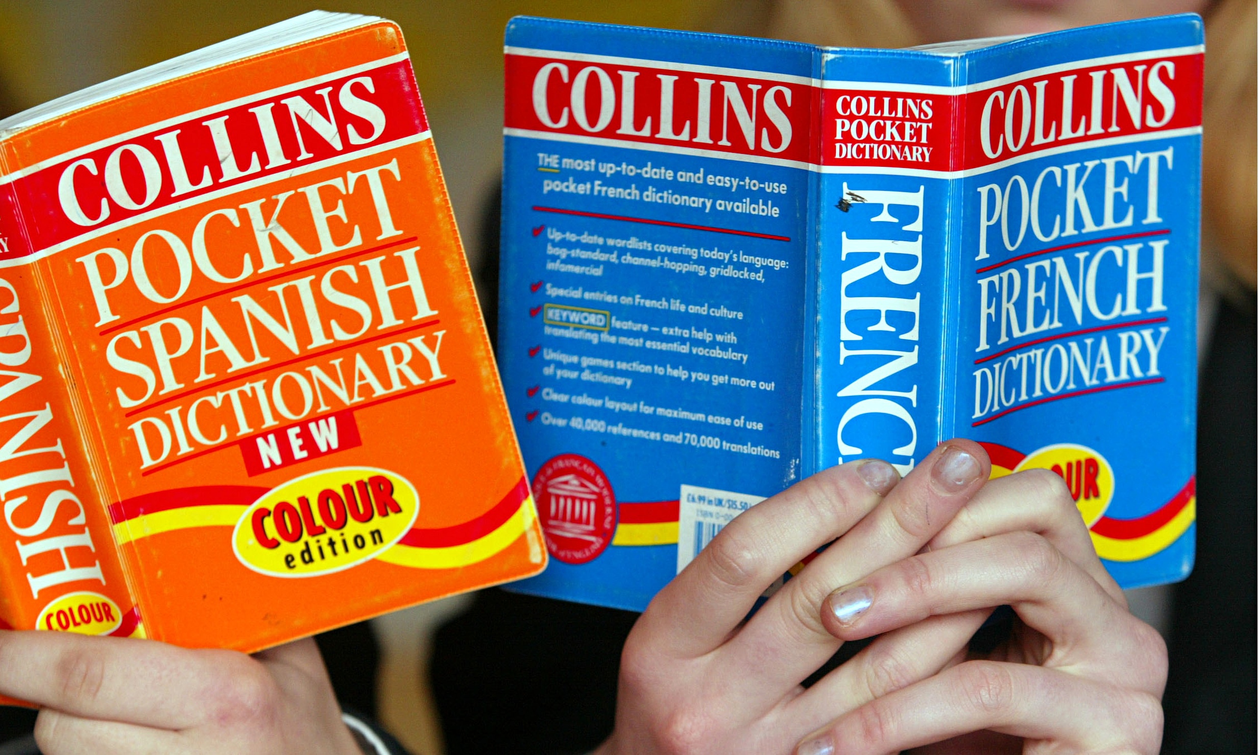 Teach french. Collins Pocket Thai Dictionary.