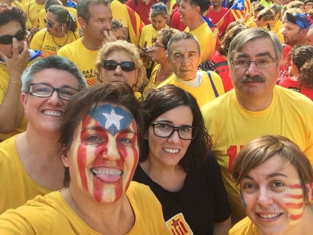 'Family! Freedom Catalonia.'