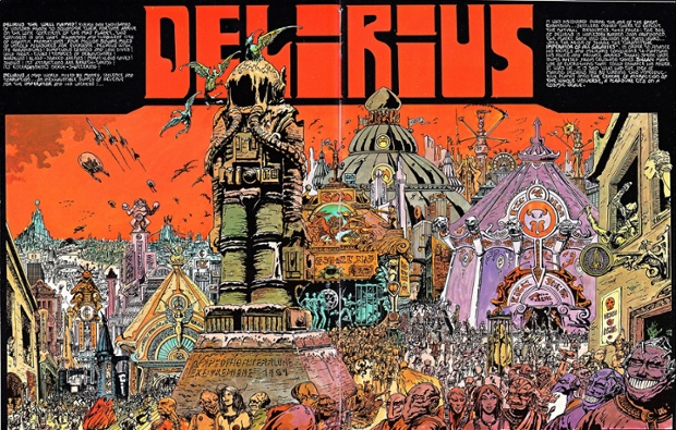 Delirius by Philippe Druillet