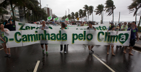 Scenes from Rio march