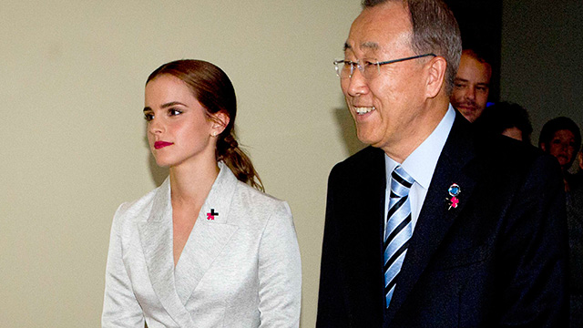 Emma Watson Getting Fucked Fake - Feminists rally round Emma Watson after nude photos threats online | Emma  Watson | The Guardian