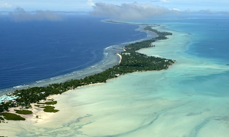 Tarawa atoll, Kiribati.