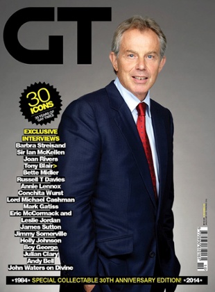 Tony Blair on Gay Times