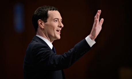 George Osborne at the Conservative party conference in Birmingham, 29 September 