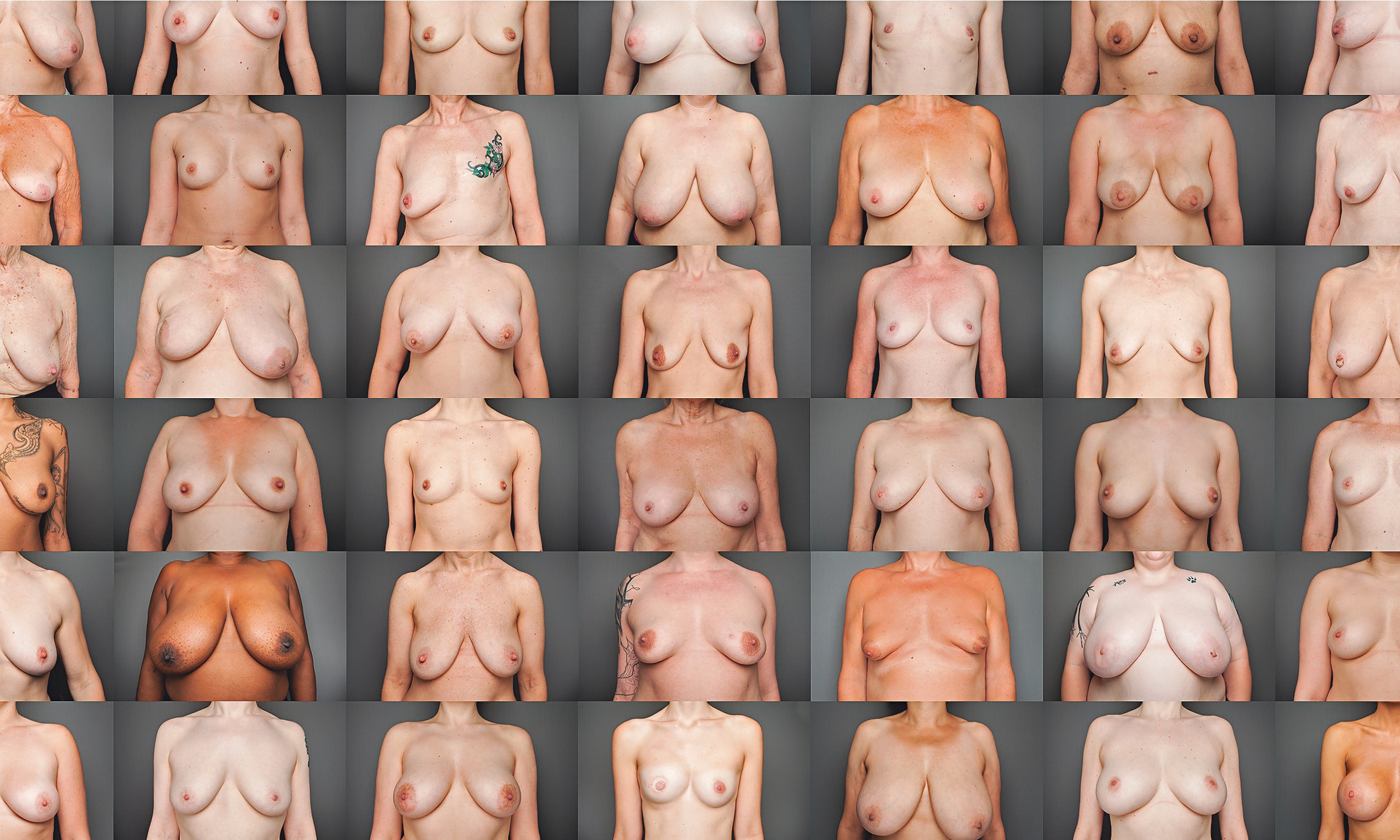 100 sets of boobs nude