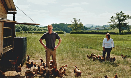 Giles and Mary McQuiston: Ten years ago, I thought we could change the world. But my God, its a lot harder than I thought. Its hard graft. Photograph: Ben Quinton for the Guardian