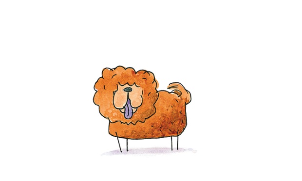 Chow Chow: Legend says this Chinese dog has a bluish tongue because it licked up pieces of sky at the dawn of time.