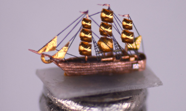 Micro-sculptor’s tiny works to go on show in Birmingham