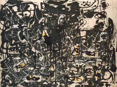 Yellow Islands (1952) by Jackson Pollock.