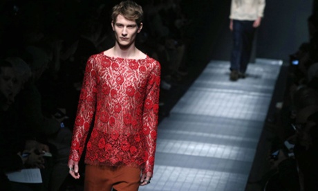 Many outfits could be worn by women as well as men.