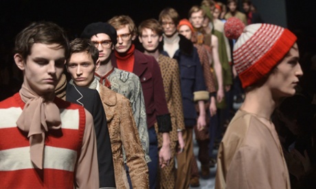 Many garments had a 70s feel.