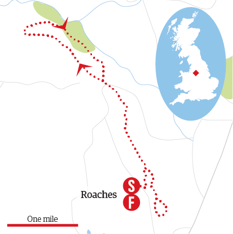 The Roaches Walk Map Great Country Walks: The Roaches, Peak District, Staffordshire | Peak  District Holidays | The Guardian