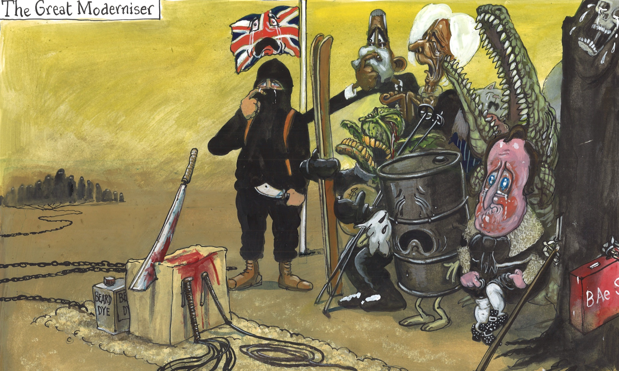 Martin Rowson On The Death Of King Abdullah Cartoon Comment Is Free 