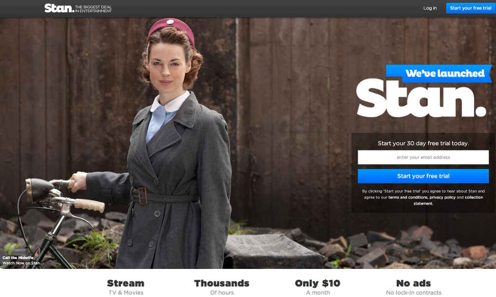 Fairfax and Nine's streaming service, Stan, launches ahead of Netflix arrival