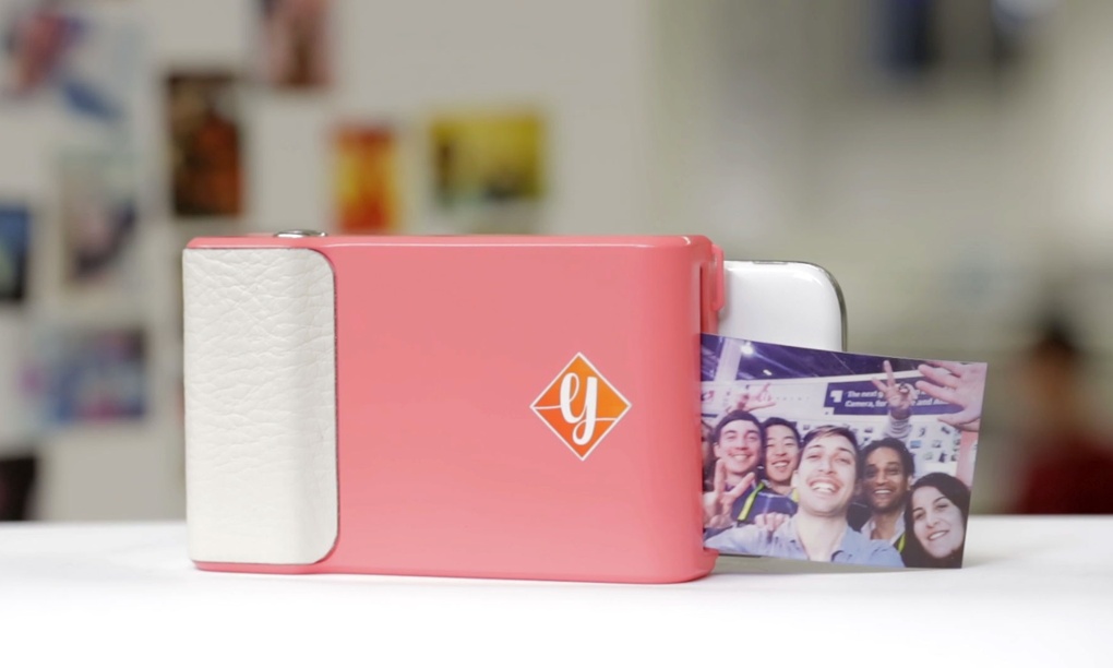 Insta-print selfie? Convert your smartphone into Polaroid-style camera