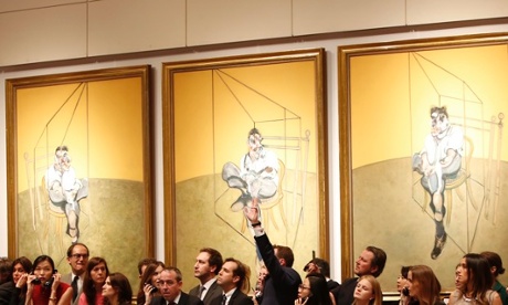 Christie's New York auction for the 1969 painting by Francis Bacon