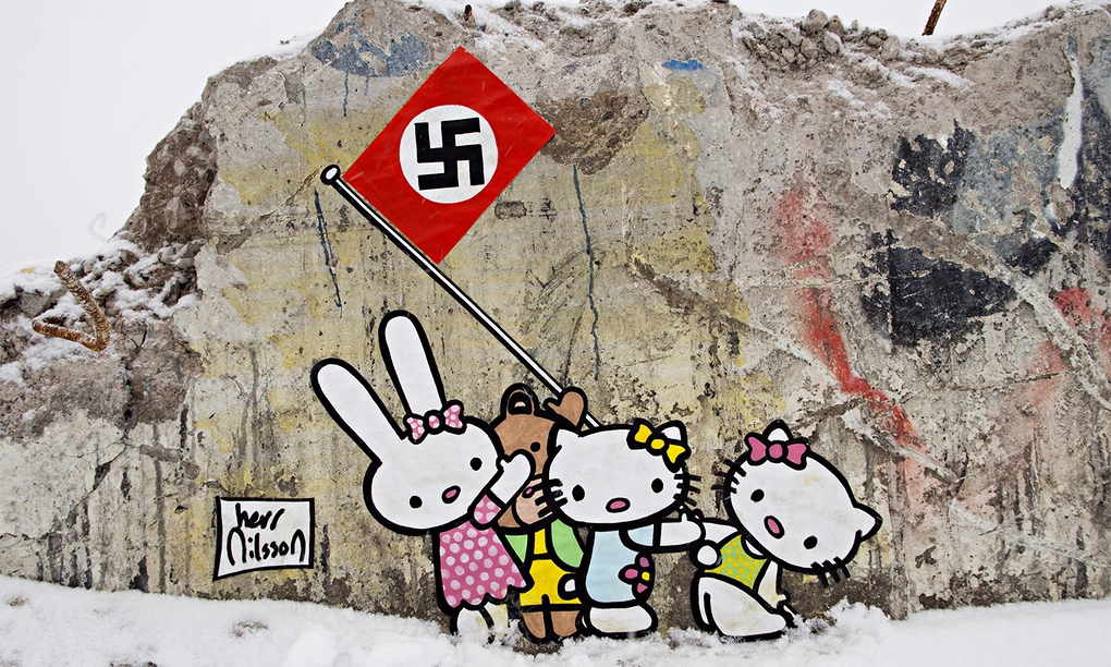 Heil Kitty: weaponising cuteness to shame neo-Nazis