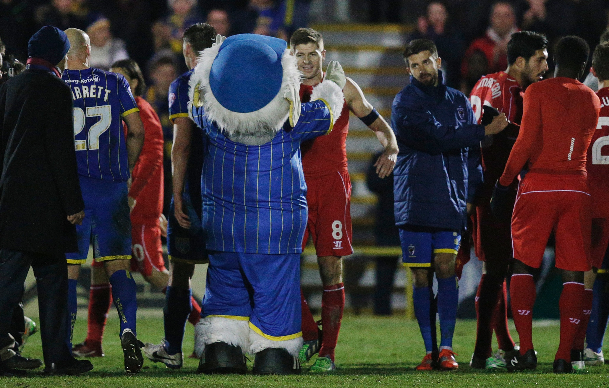 FA Cup third round: AFC Wimbledon v Liverpool – in pictures