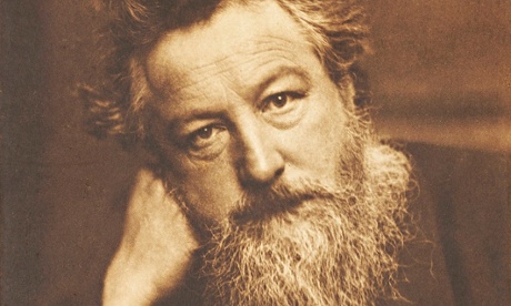 A photograph of William Morris by Frederick Hollyer