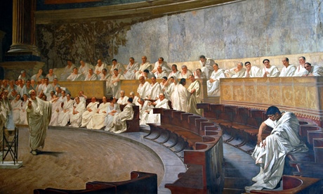 cicero roman senate fresco