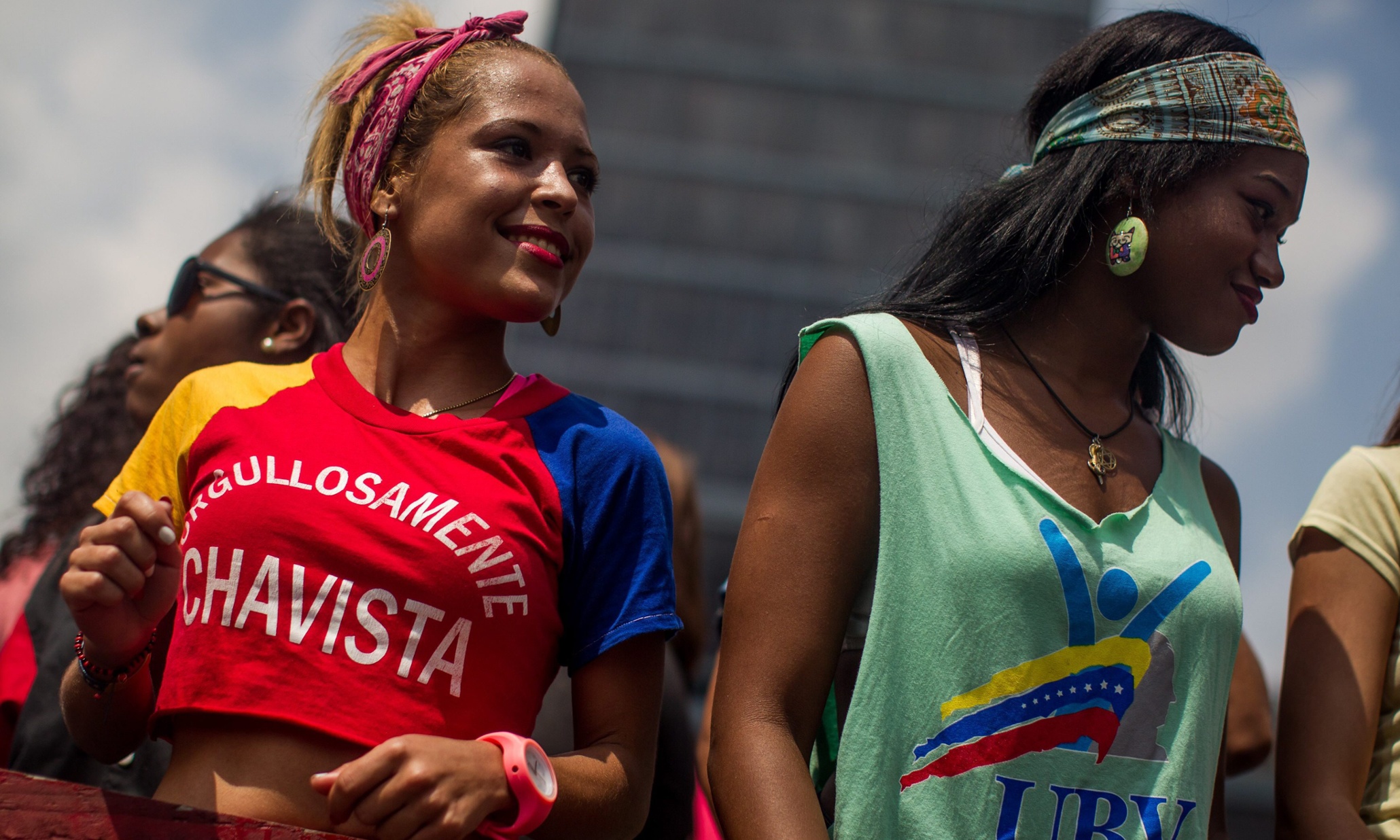 Competing marches mark anniversary of Venezuela protest movement