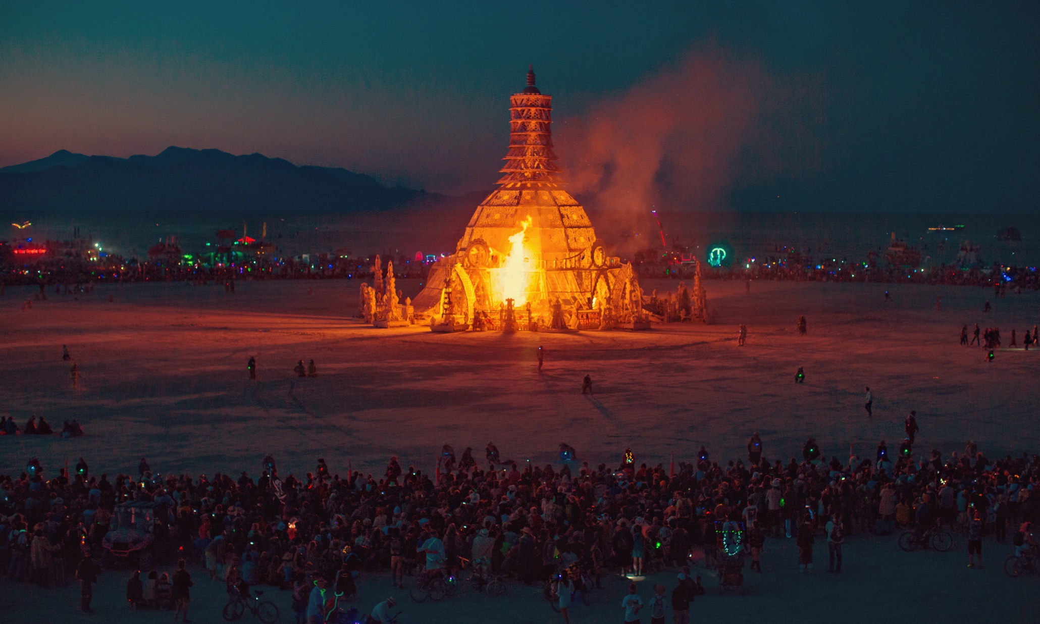 David Best: the man who builds art – and burns it