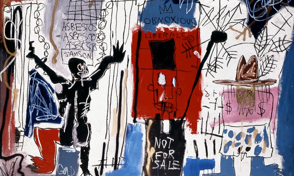 Jean-Michel Basquiat: Now's the Time review – financial value sadly trumps artistic merit