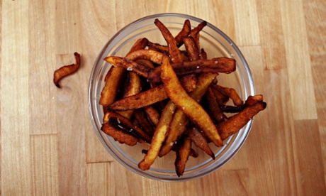Yellow plantain chips.