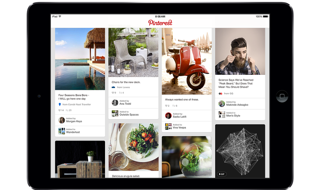 Pinterest 2015: men, mobile, and Apple Watch – but definitely not a social network